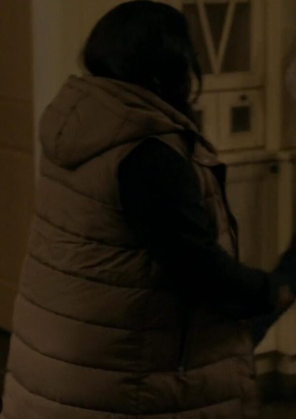 Embrace Style and Comfort with the Bethany Long Puffer Vest from "The Hillsdale Adoption Scam" - Image 2