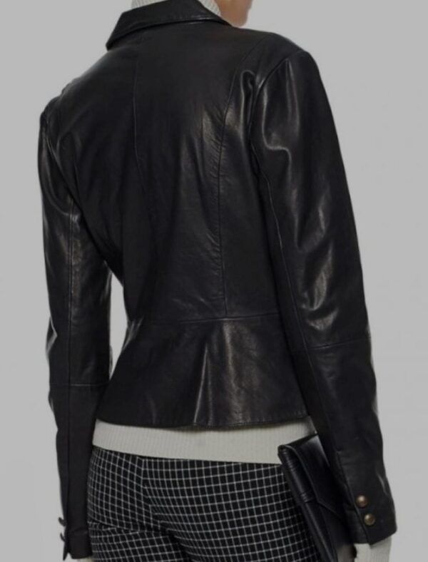 MADCHEN AMICK RIVERDALE LEATHER BLAZER - Embrace Timeless Elegance - Image 2