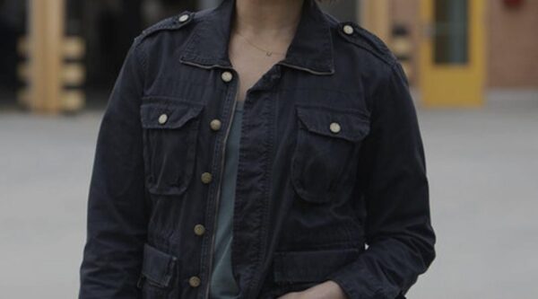 GABRIELA DAWSON CHICAGO FIRE SEASON 8 BLACK JACKET - Embrace the Elegance and Versatility - Image 3